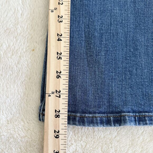 Aeropostale Jeans Size 2 Blue Denim Low Rise Flare 90's Y2K Hipster - Picture 10 of 10